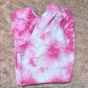 Pink Tie-Dye women’s Sweatpants